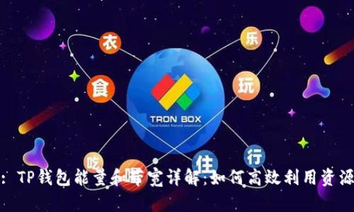 : TP钱包能量和带宽详解：如何高效利用资源