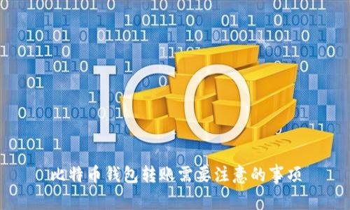 比特币钱包转账需要注意的事项
