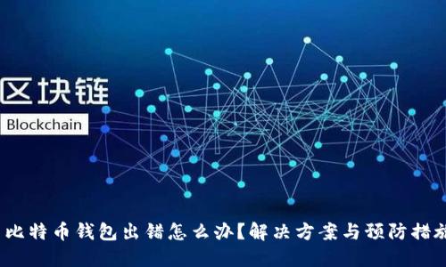  比特币钱包出错怎么办？解决方案与预防措施
